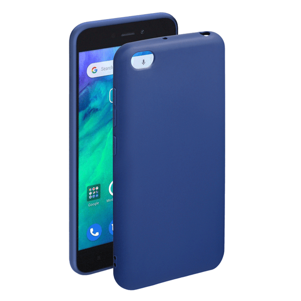 

Чехол-накладка Deppa Gel Color Case для смартфона Xiaomi Redmi Go (2019), полиуретан, синий (87148)