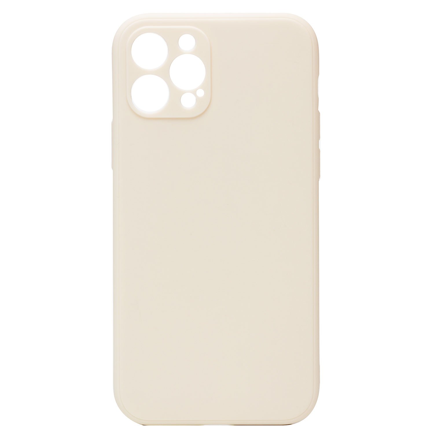 

Чехол-накладка Activ Full Original Design для смартфона Apple iPhone 12 Pro, силикон, слоновая кость (205909)