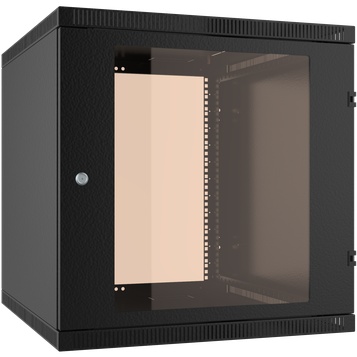 

Шкаф телекоммуникационный настенный 12U 600x520 мм, стекло, черный, разборный, C3 Solutions WALLBOX LIGHT 12-65 B (NT176973), 12-65 B