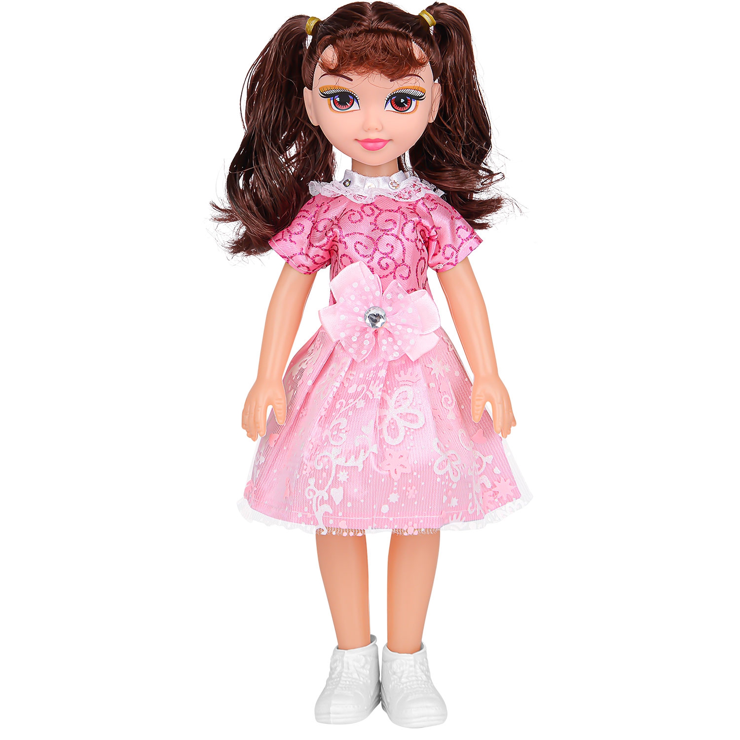 Кукла Reese Cute Поющая девочка, 32 см, Поёт весёлую песенку на английском языке. Нажмите на спину куклы, чтобы послушать песню! Внимание! Требуется 3 батарейки типа AG13 (HP1145379)