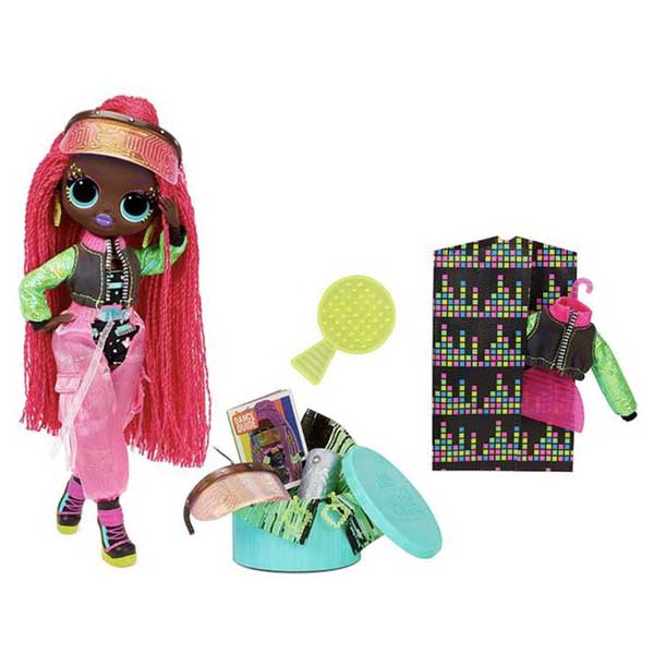 

Кукла L.O.L. LIL OUTRAGEOUS LITTLES Surprise Кукла OMG Dance Doll- Virtuelle , 25 см, 9 точек артикуляции необычная упаковка с голографическим рисунком оригинальные эффекты в темноте при свете ультрафиолетового фонарика (117865), Surprise Кукла OMG Dance 