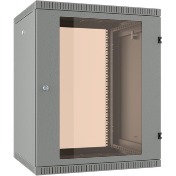

Шкаф телекоммуникационный настенный 15U 600x350 мм, стекло, серый, разборный, C3 Solutions WALLBOX 15-63 G (NT084700), 15-63 G