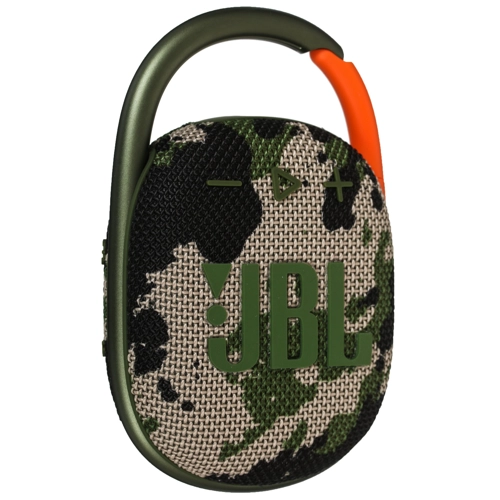 

Портативная акустика JBL CLIP 4, 5 Вт, Bluetooth, камуфляж (JBLCLIP4SQUAD), CLIP 4