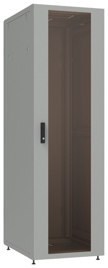 

Шкаф телекоммуникационный напольный 24U 600x600 мм, стекло, серый, разборный, C3 Solutions Practic.3 24-66.GF12.SD2.BF11 G (NT435080), 24-66.GF12.SD2.BF11 G