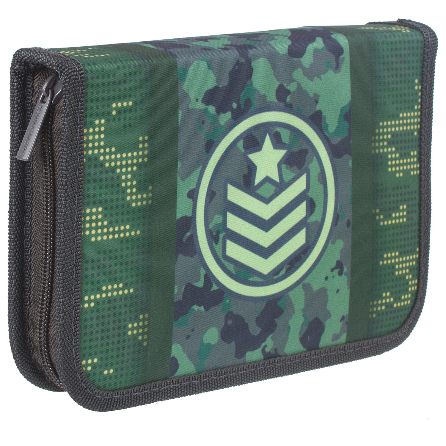 

Пенал Brauberg Premium Army, 1 отделение, зеленый (229294), Army