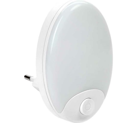 

Ночник светильник в розетку IEK 007 овал, белый (LDNN0-007-OV-P-08-S-K01), 007 овал