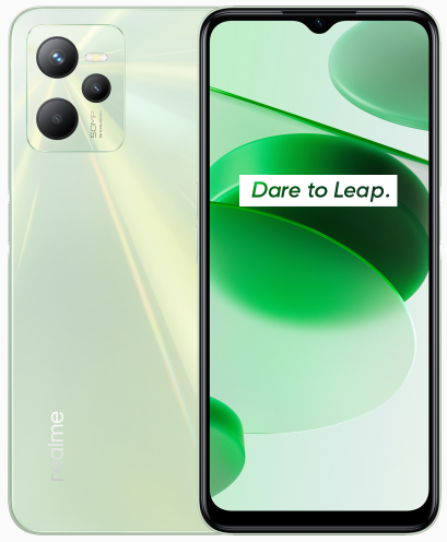 

Смартфон Realme С35, 6.6" 1080x2408 IPS, Unisoc T616, 4Gb RAM, 64Gb, 3G/4G, Wi-Fi, BT, 3xCam, 2-Sim, 5000 мА⋅ч, USB Type-C, Android 11, зеленый (RMX3511), С35