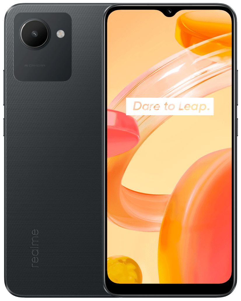 

Смартфон Realme C30, 6.5" 720x1600 IPS, Unisoc T612, 4Gb RAM, 64Gb, 3G/4G, Wi-Fi, BT, Cam, 2-Sim, 5000 мА⋅ч, Micro-USB, Android 11, черный (RMX3581), C30