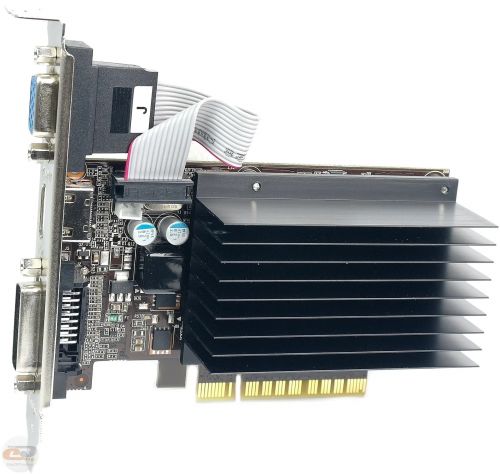 Видеокарта AFOX NVIDIA GeForce GT 730, 1Gb DDR3, 64bit, PCI-E, VGA, DVI, HDMI, Retail (AF730-1024D3L3-V3)