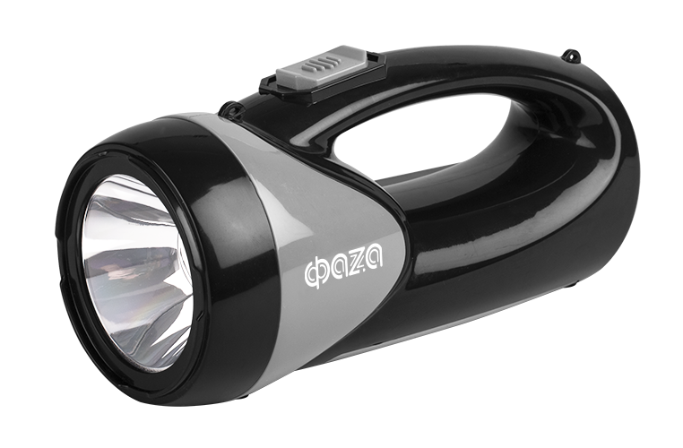 Фонарь ручной ФАZА AccuF8-L1W/L12-bk (5008908) 110 лм 4 режима, боковой светильник, зарядка от 220 и 12В