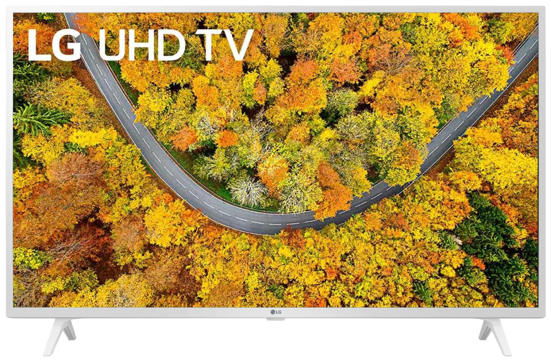 

Телевизор 43" LG 43UP76906LE, 4K, 3840x2160, DVB-T /T2 /C, HDMIx2, USBx1, WiFi, Smart TV, белый (43UP76906LE.ADKB), 43UP76906LE
