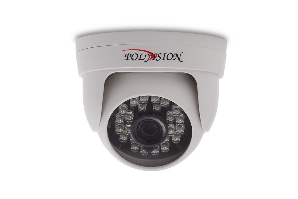 

IP-камера Polyvision PVC-IP2S-D1F3.6 3.6мм, купольная, 2Мпикс, CMOS, до 1920x1080, до 25кадров/с, ИК подсветка 20м, -10 °C/+55 °C, белый (PVC-IP2S-D1F3.6), PVC-IP2S-D1F3.6