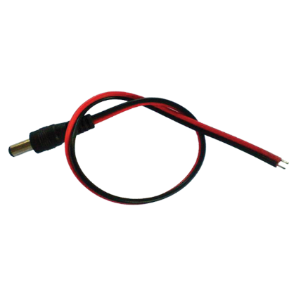 Разъем питания Polyvision PVC-DC-MW, штекер 2.1х5.5х10мм с проводом 30 см