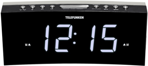 

Радиоприемник Telefunken TF-1569U черный с белым (TF-1569U), TF-1569U