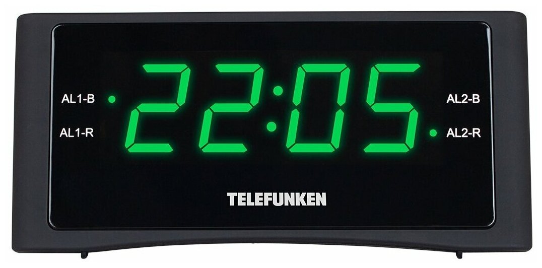 Радиоприемник Telefunken TF-1712 черный c зеленым (TF-1712)