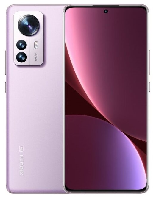 

Смартфон Xiaomi 12 Pro, 6.73" 1440x3200 AMOLED, Qualcomm Snapdragon 8 Gen1, 12Gb RAM, 256Gb, 3G/4G/5G, NFC, Wi-Fi, BT, 3xCam, 2-Sim, 4600mAh, USB Type-C, Android 12, фиолетовый, 12 Pro