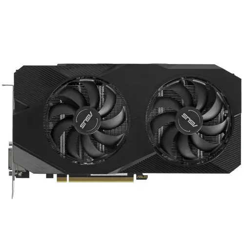 Видеокарта ASUS NVIDIA GeForce RTX 2060 Dual OC EVO , 12Gb DDR6, 192bit, PCI-E, DVI, 2HDMI, DP, Retail (DUAL-RTX2060-O12G-EVO) - фото 1