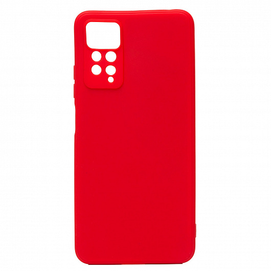 

Чехол-накладка Activ Original Design для смартфона Xiaomi Note 11 Pro 4G Global/Redmi Note 11 Pro 5G Global, силикон, красный (205312)