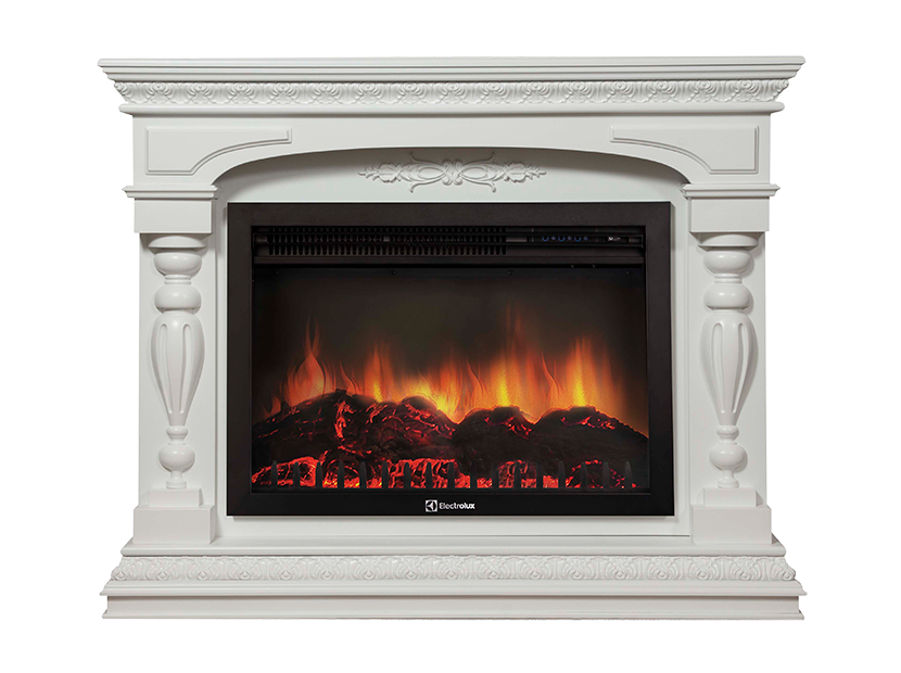 

Портал для электрокамина Firelight Perfetto R 30, пристенный, белый (НС-1120476), Perfetto R 30