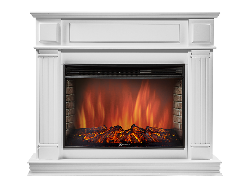 

Портал для электрокамина Firelight Piazza 30, пристенный, белый (НС-1241790), Piazza 30