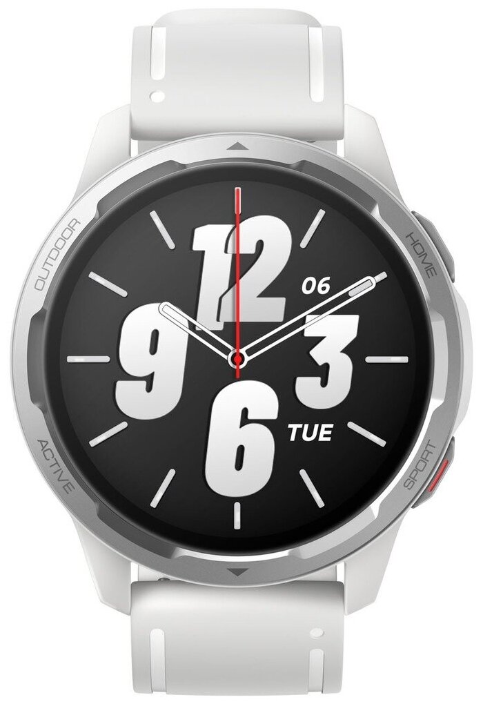 

Смарт-часы Xiaomi Watch S1 Active, 1.43" Amoled, белая луна (BHR5381GL), Watch S1 Active