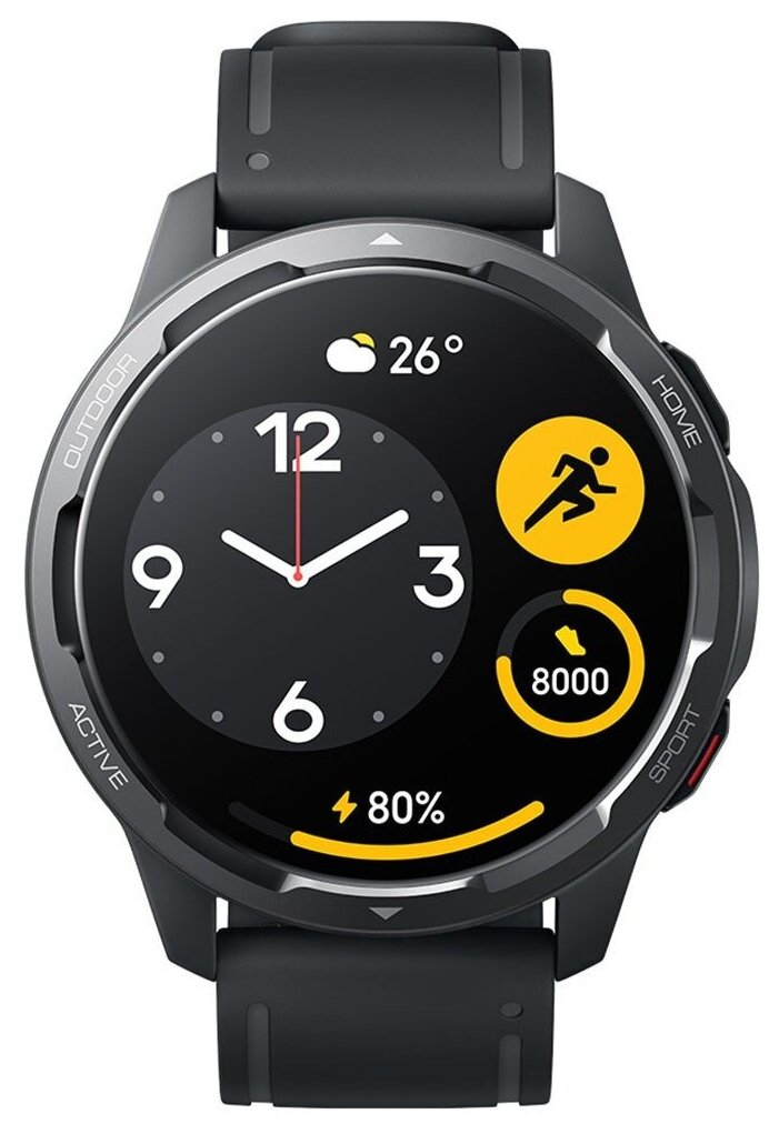 

Смарт-часы Xiaomi Watch S1 Active, 1.43" Amoled, космический черный (BHR5380GL), Watch S1 Active