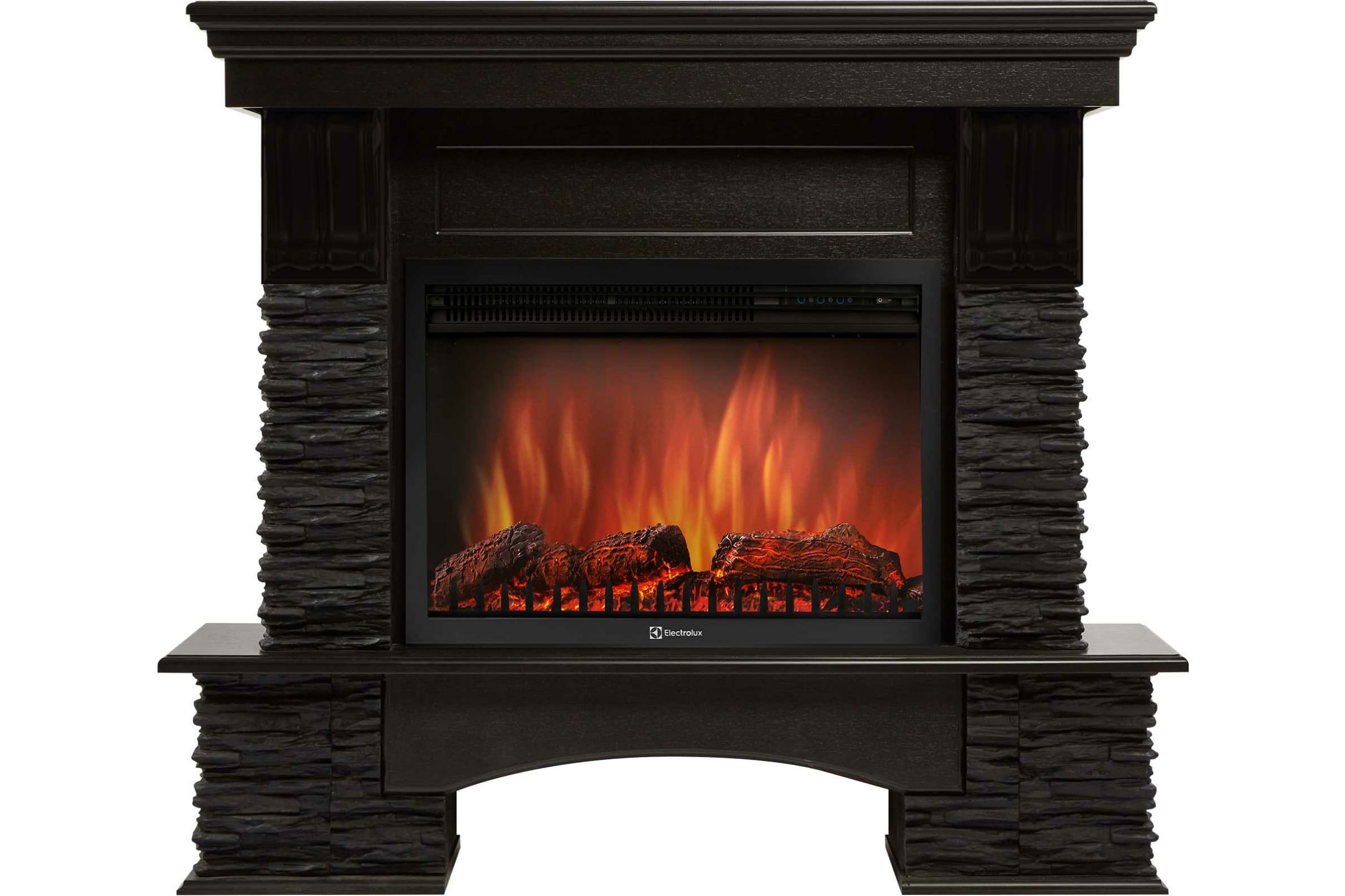 

Портал для электрокамина Firelight Pietra Nuovo 25, пристенный, черный/венге (НС-1308870), Pietra Nuovo 25