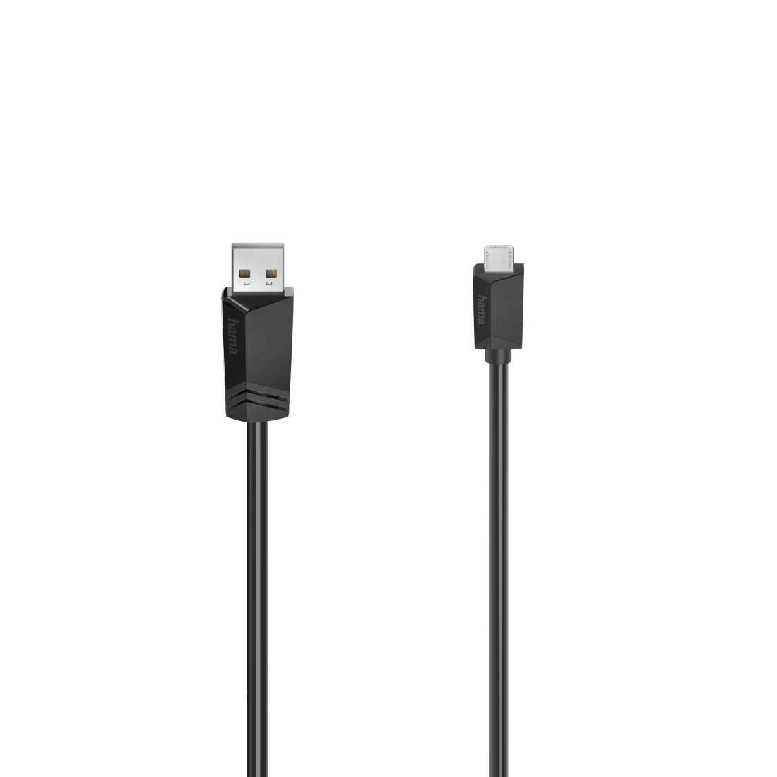 

Кабель Micro USB 2.0(Bm)-USB 2.0(Am), 3A, 1.5м, черный Hama H-200608 (00200608), H-200608
