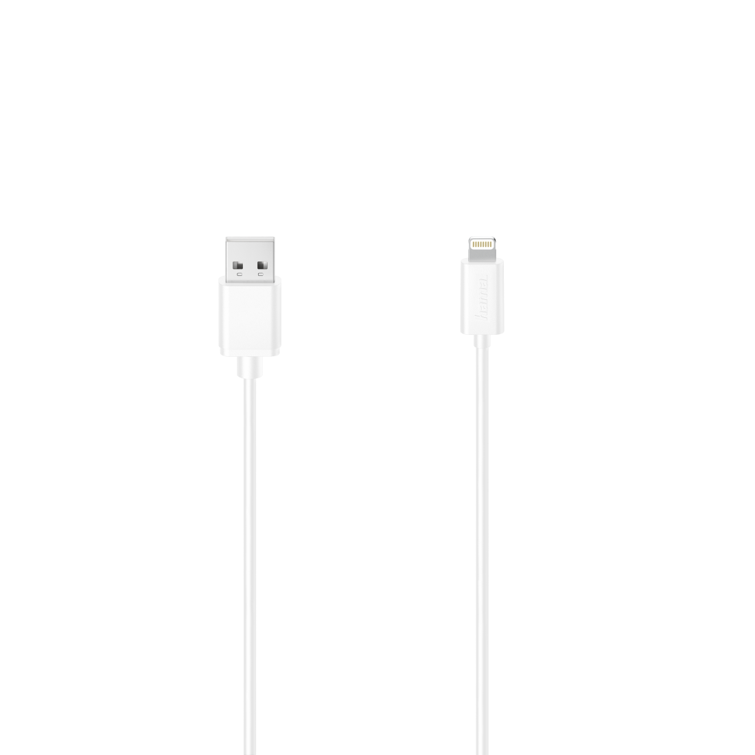 

Кабель Lightning 8-pin-USB, 2.4A, 1.5м, белый Hama H-200623 (00200623), H-200623