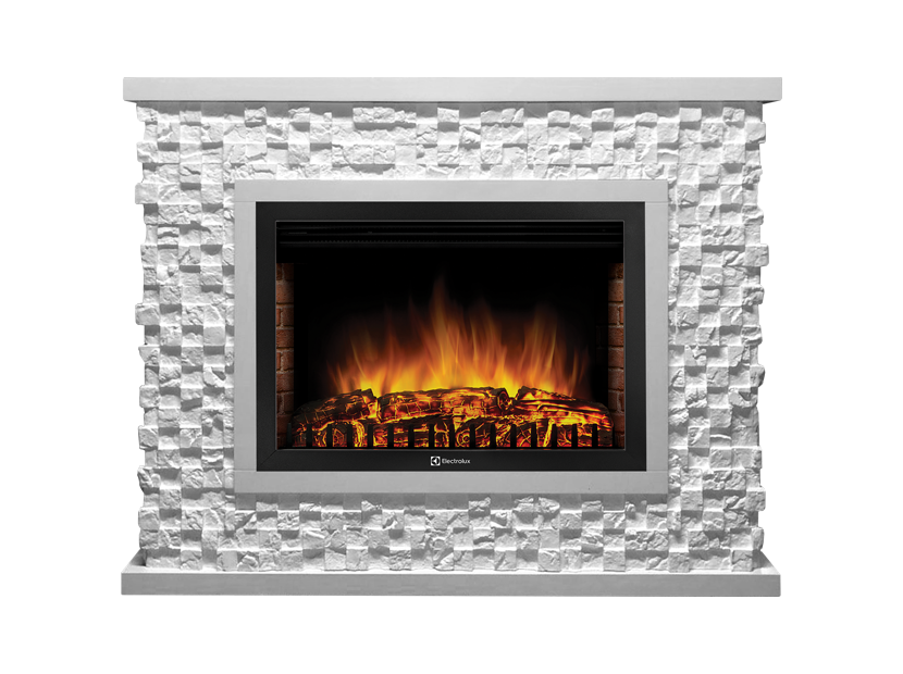 

Портал для электрокамина Firelight Quadro 25, пристенный, белый (НС-1273967), Quadro 25