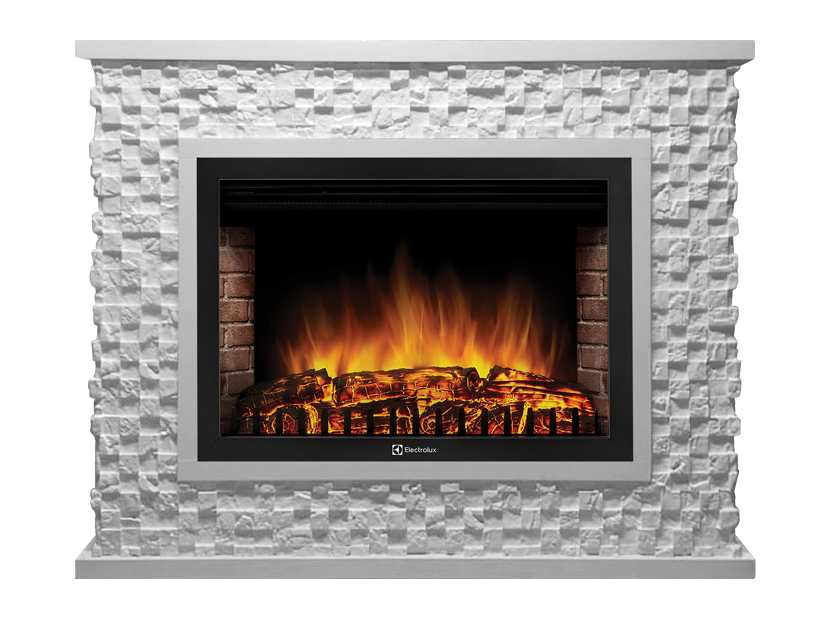 

Портал для электрокамина Firelight Quadro 30, пристенный, белый (НС-1273966), Quadro 30