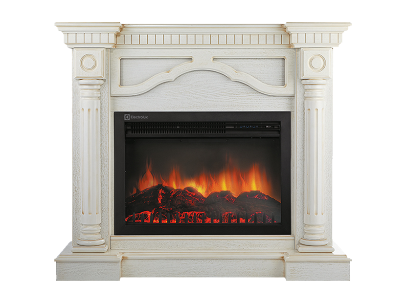 

Портал для электрокамина Firelight Rome 30, пристенный, белёный дуб (НС-1115744), Rome 30