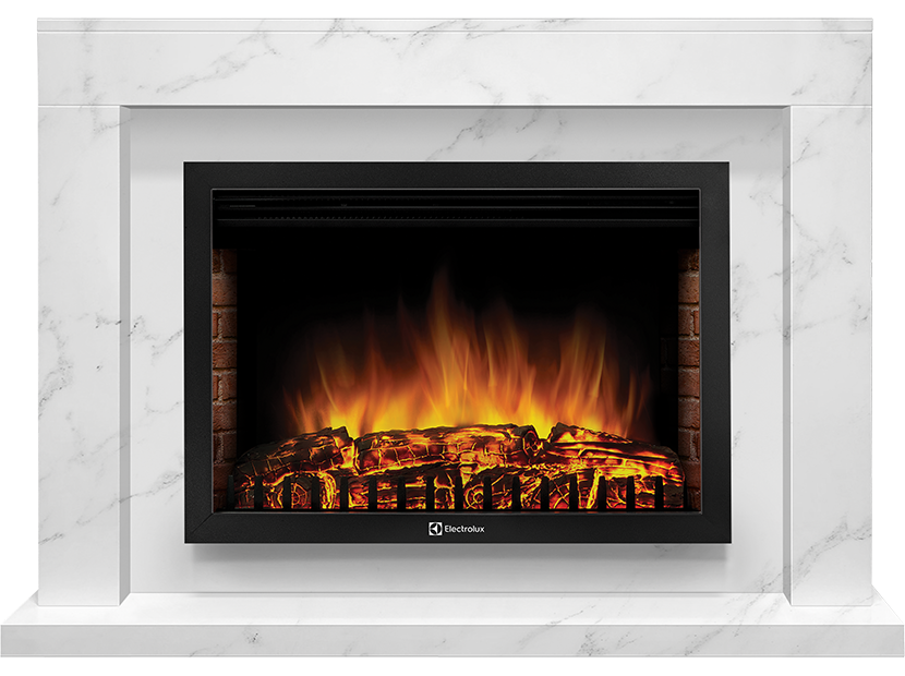 

Портал для электрокамина Firelight Simple 25, пристенный, белый мрамор (НС-1283399), Simple 25