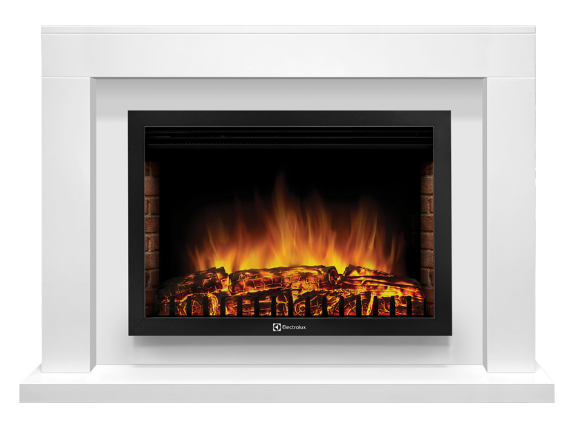 

Портал для электрокамина Firelight Simple 25, пристенный, белый (НС-1273944), Simple 25