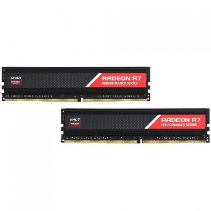 

Комплект памяти DDR4 DIMM 16Gb (2x8Gb), 2400MHz, CL16, 1.2 В, AMD, R7 Performance Series Black Gaming Memory (R7S416G2400U2K)