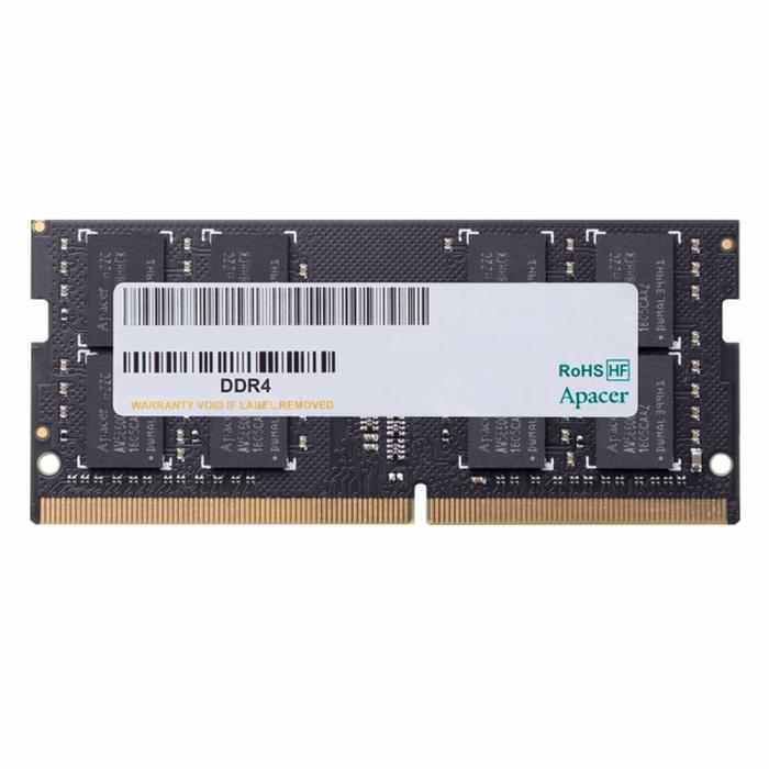 

Память DDR4 SODIMM 32Gb, 3200MHz, CL22, 1.2 В, Apacer (ES.32G21.PSI)