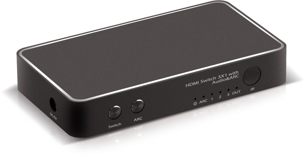 

Переключатель HDMI Greenconnect GL-v301F, 1xHDMI(19F)-3xHDMI(19F), 4096x2160, 30Hz, Пульт ДУ, PiP, GL-v301F