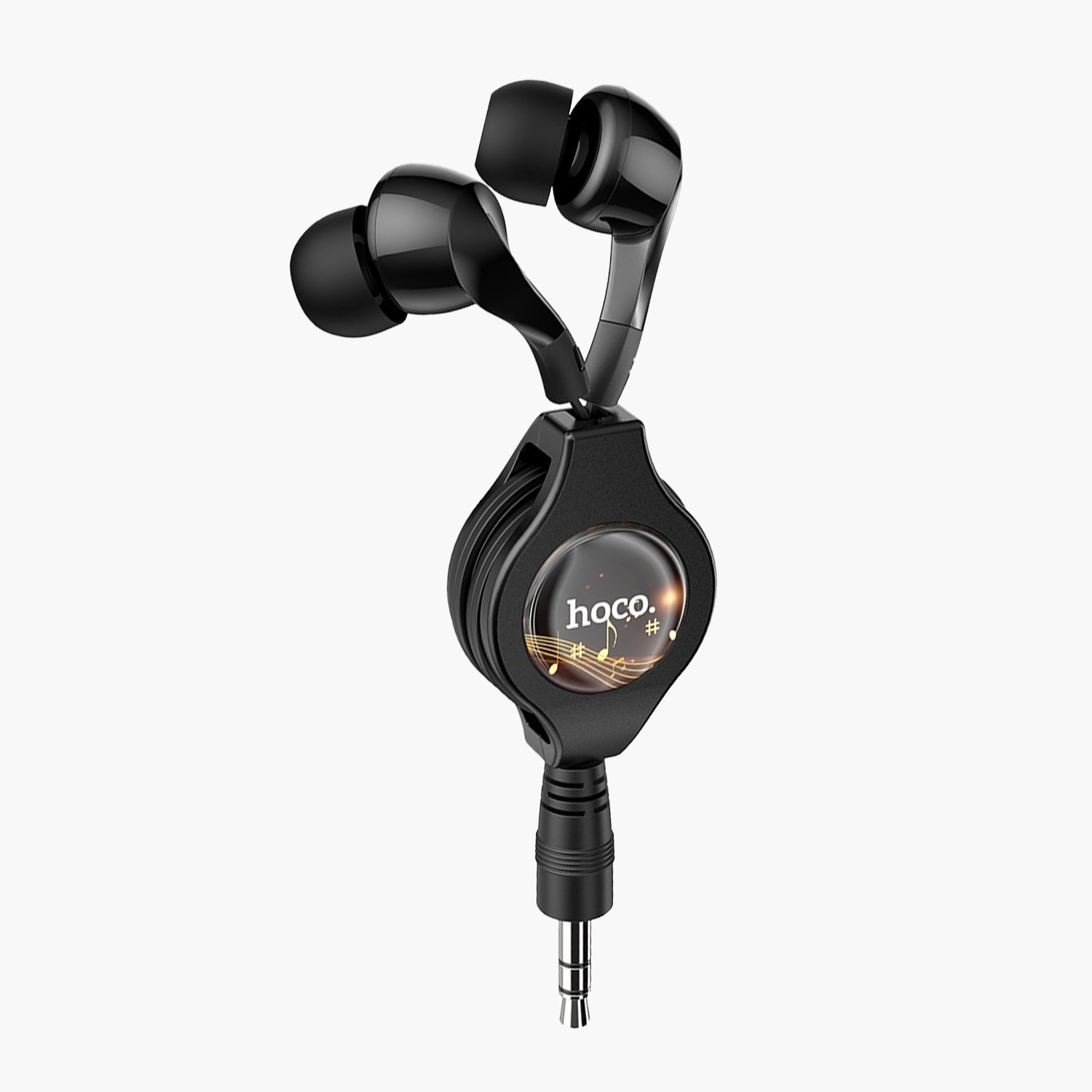 

Проводные наушники Hoco M68, jack 3.5 мм, черный, M68