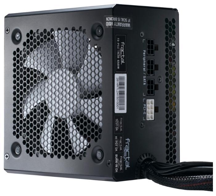 

Блок питания 650Вт ATX Fractal Design FD-PSU-IN3B, 120 мм, 80 Plus Bronze, FD-PSU-IN3B
