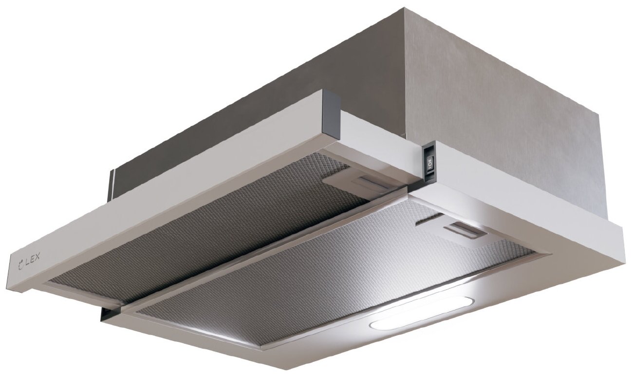 

Вытяжка встраиваемая Lex Honver 500 white, белый (TRHI000006), 500 white