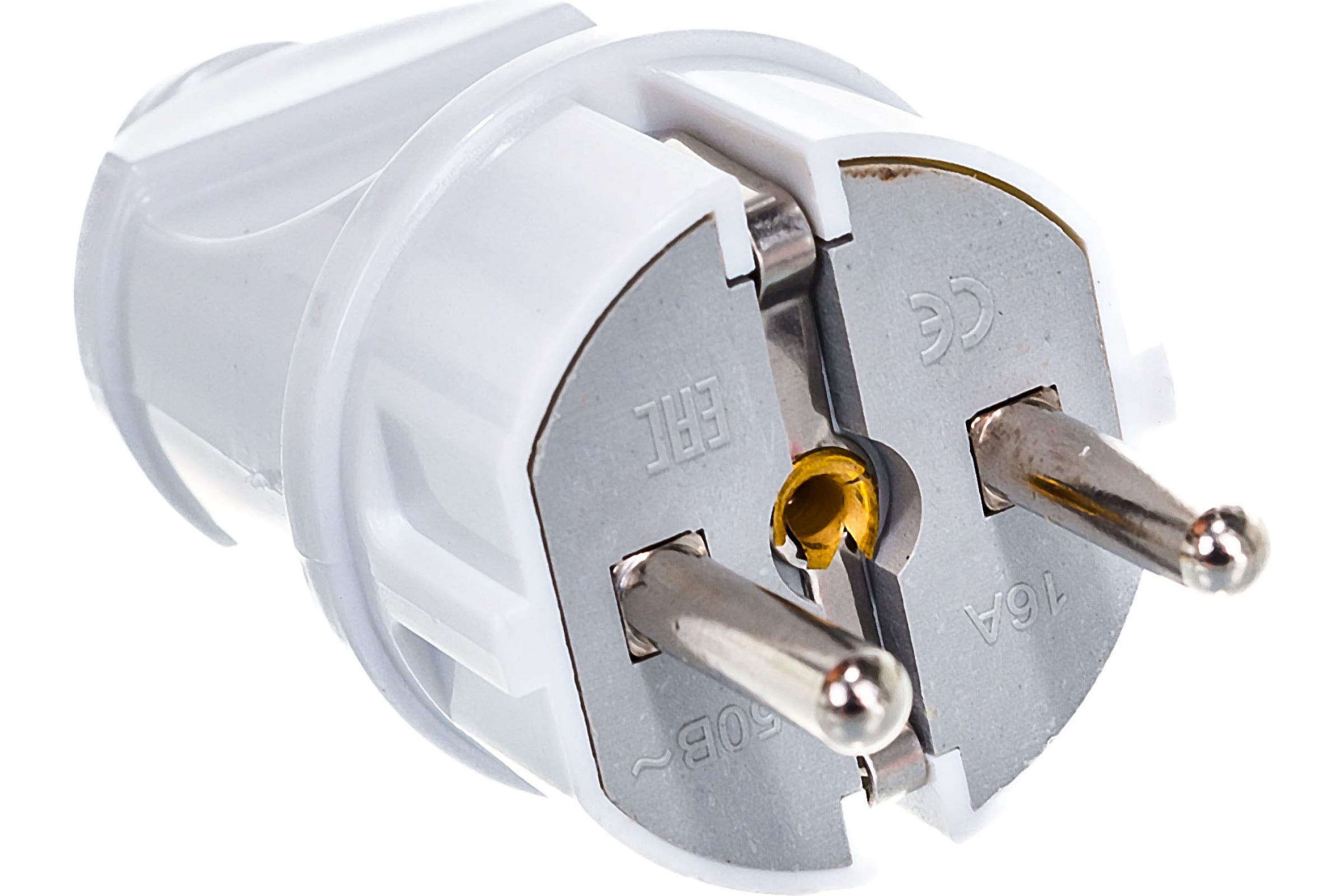 

Вилка прямая TDM, Schuko, 16А, с/з, IP20, белый (SQ1806-0003)