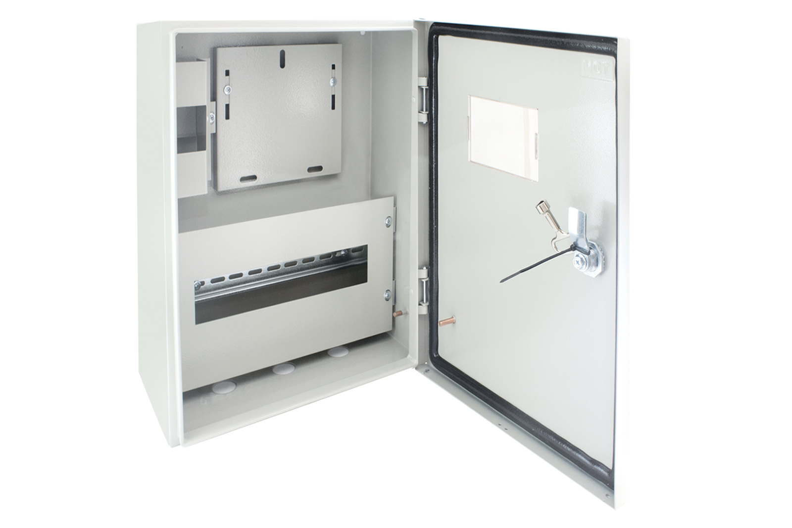 Корпус металлический 54 см x 16.5 см x 31 см, IP66, TDM ЩУ-3ф/1-0-12 IP66 (ЩУРН-3/12 IP66)