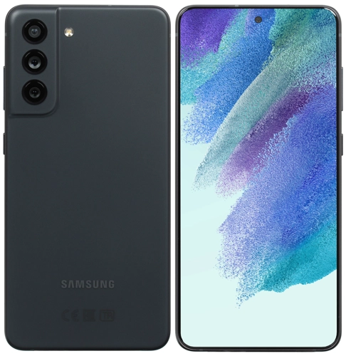 

Смартфон Samsung Galaxy S21 FE, 6.4" 1080x2340 Dynamic AMOLED 2X, Samsung Exynos 2100, 8Gb RAM, 256Gb, 3G/4G/5G, NFC, Wi-Fi, BT, 3xCam, 2-Sim, 4500 мА⋅ч, USB Type-C, Android 12, серый (SM-G990EZAGMEA), Galaxy S21 FE
