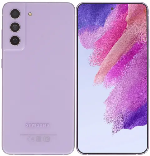 

Смартфон Samsung Galaxy S21 FE, 6.4" 1080x2340 Dynamic AMOLED 2X, Samsung Exynos 2100, 8Gb RAM, 256Gb, 3G/4G/5G, NFC, Wi-Fi, BT, 3xCam, 2-Sim, 4500 мА⋅ч, USB Type-C, Android 12, фиолетовый (SM-G990ELVGMEA), Galaxy S21 FE