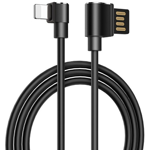 

Кабель Lightning 8-pin(m)-USB 2.0(Am), 2.1A, 1.2м, белый HOCO Long roam U37 (6957531074328), U37
