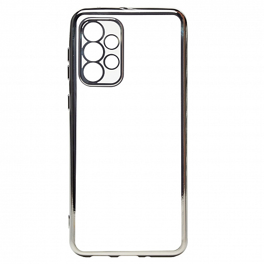 Чехол-накладка Activ Pilot для смартфона Samsung SM-A336 Galaxy A33 5G, силикон, прозрачный/серебристый (206309)