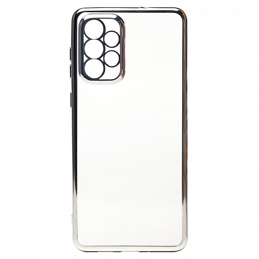 Чехол-накладка Activ Pilot для смартфона Samsung SM-A736 Galaxy A73 5G, силикон, прозрачный/серебристый (206332)