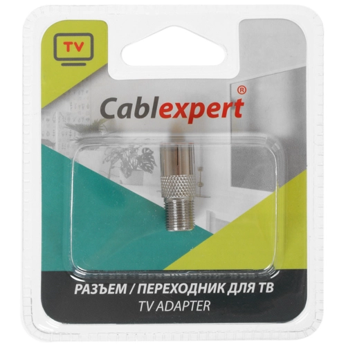 Переходник (адаптер) F-TV(F), Cablexpert