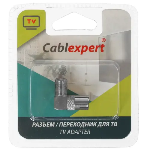 Переходник (адаптер) F-TV(F), Cablexpert