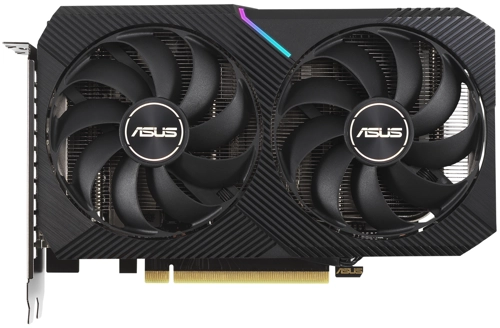 

Видеокарта ASUS NVIDIA GeForce RTX 3060 Dual, 12Gb DDR6, 192 бит, PCI-E, HDMI, 3DP, Retail (DUAL-RTX3060-12G-V2 LHR), Dual